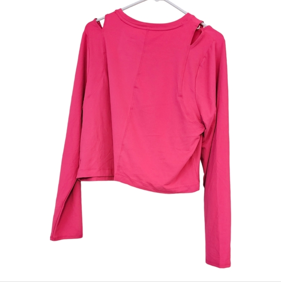 09 Women's Long Sleeve Sleeve Crop Top- All in Motion - Picture 7 of 12